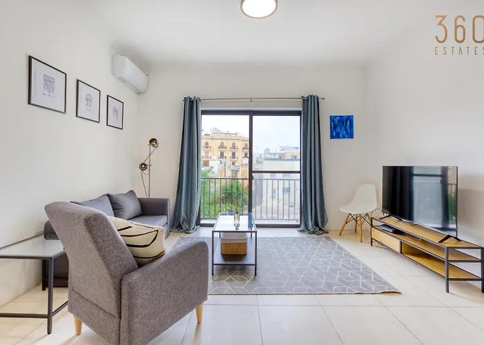 Cosy 1br With Balcony & Sofabed In By 360 Estates * Sliema